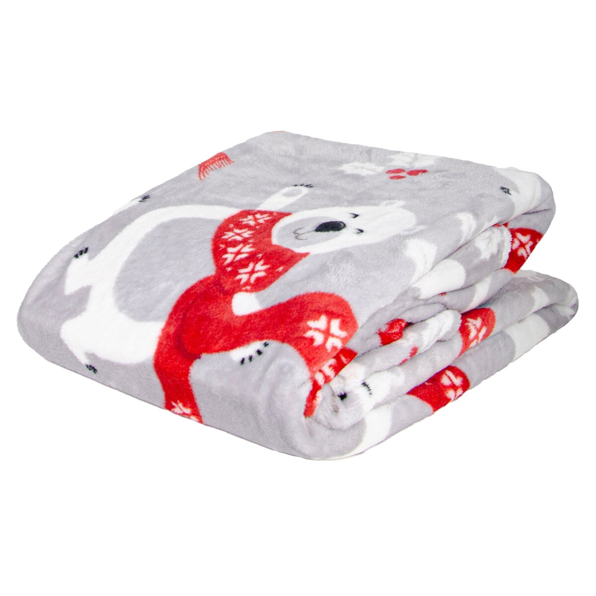 Drukowany koc Winter Fellows 150x200 cm