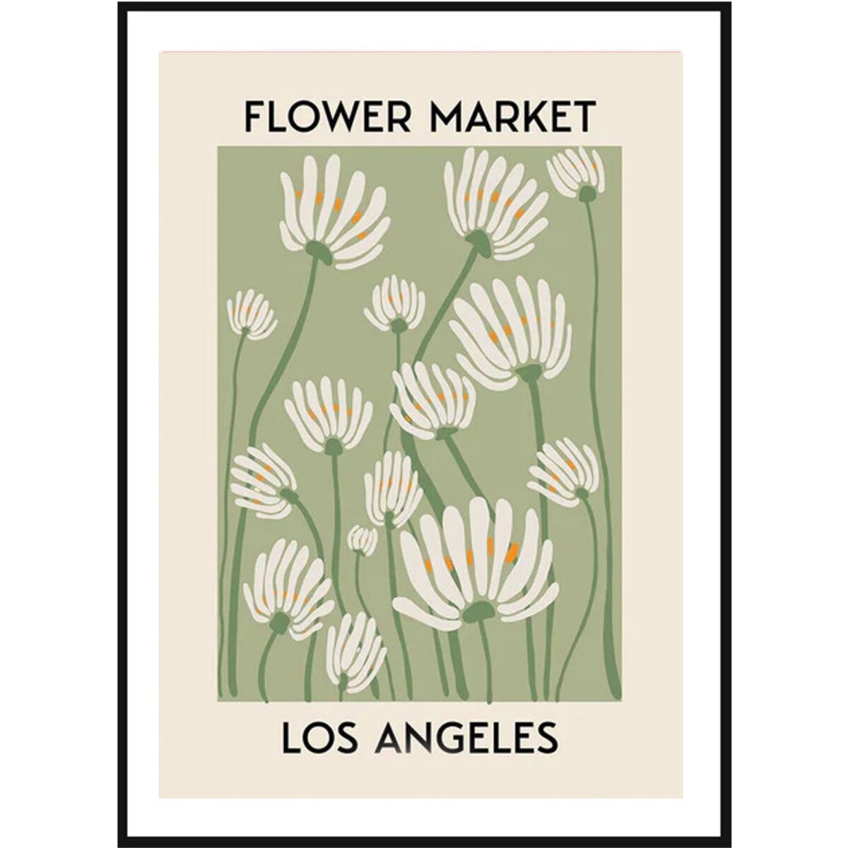 Poster Story, Plakat, Obraz - Flower Market Los Angeles