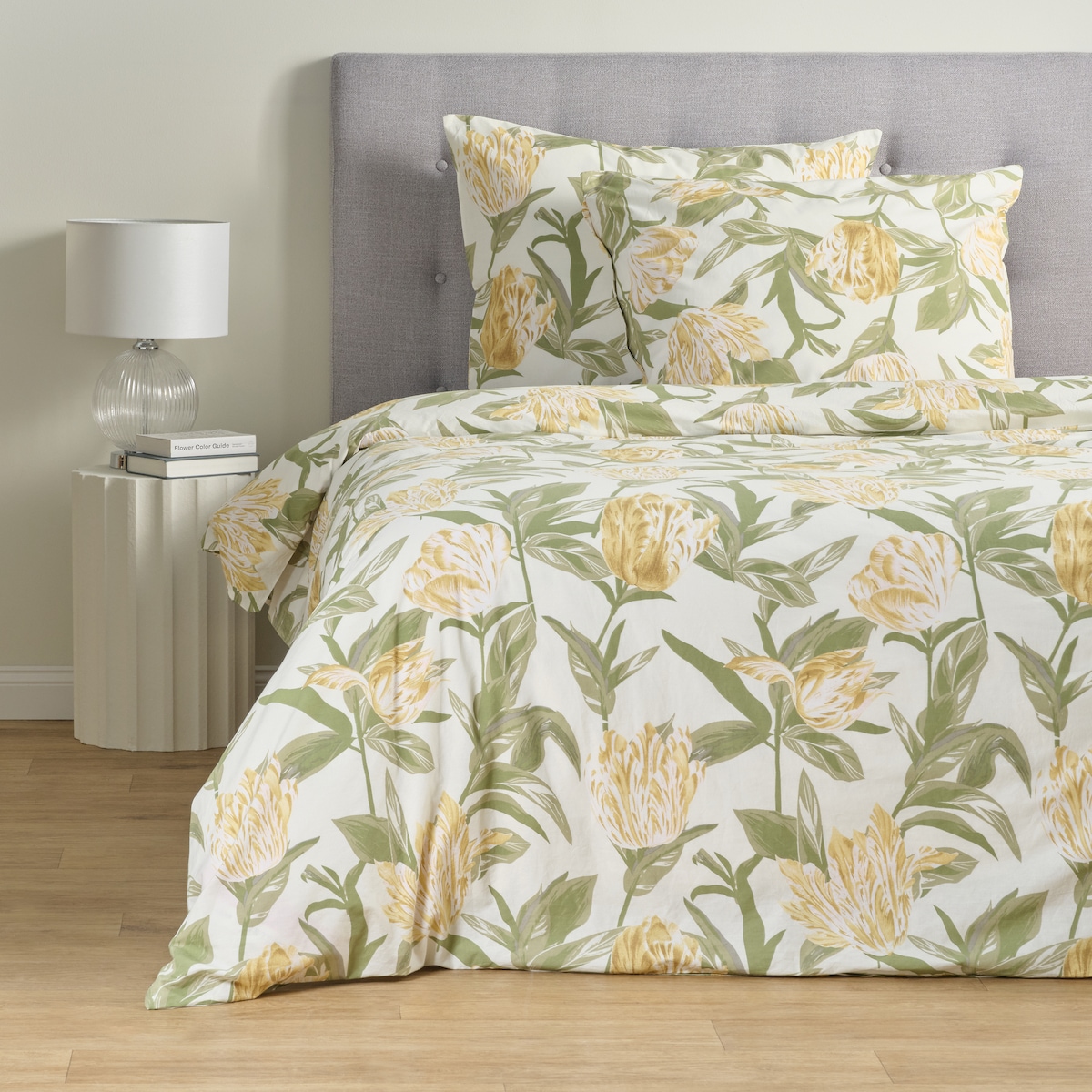 Pościel Bawełniana Bibi 200x220 cm z wzorem kwiatowym