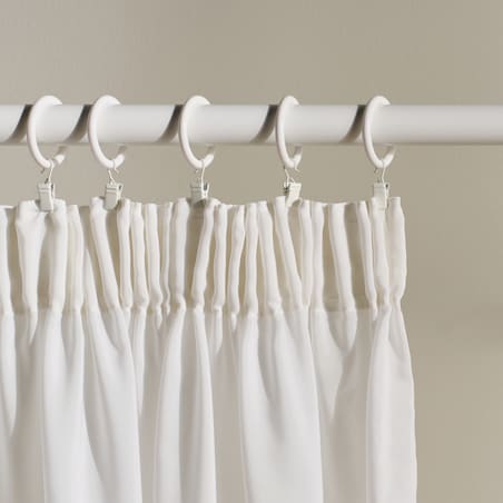 Firana haftowana Elois 140x250 cm z motywem kwiatowym