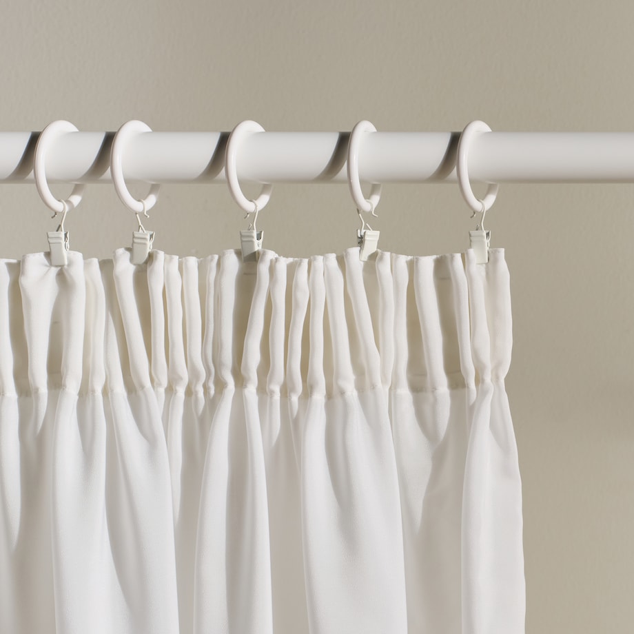 Firana haftowana Elois 140x250 cm z motywem kwiatowym