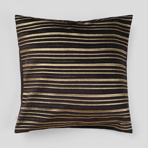 Poszewka Welwetowa Calama 45x45 cm w paski