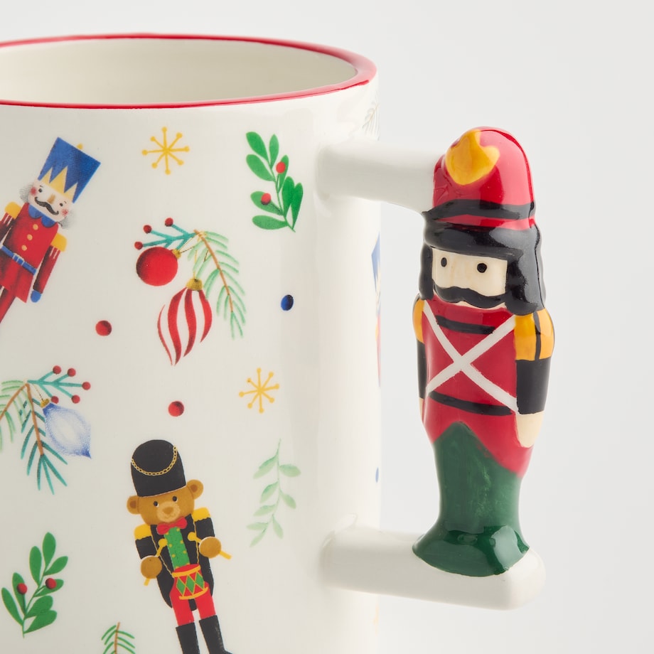 Kubek Nutpatcher z motywem dziadka do orzechów