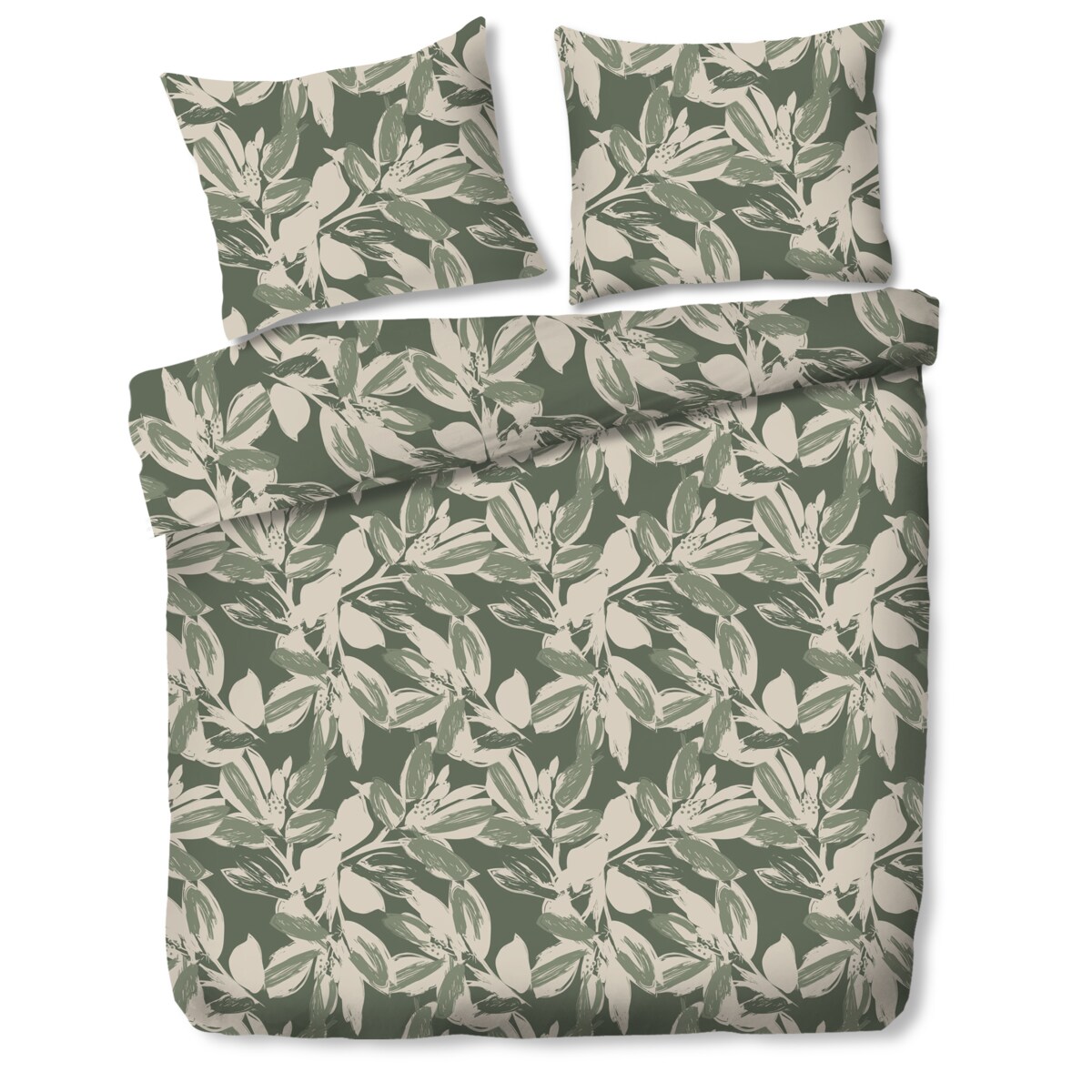 Pościel Z Mikrofibry Remaro 200x220 cm z motywem liściastym