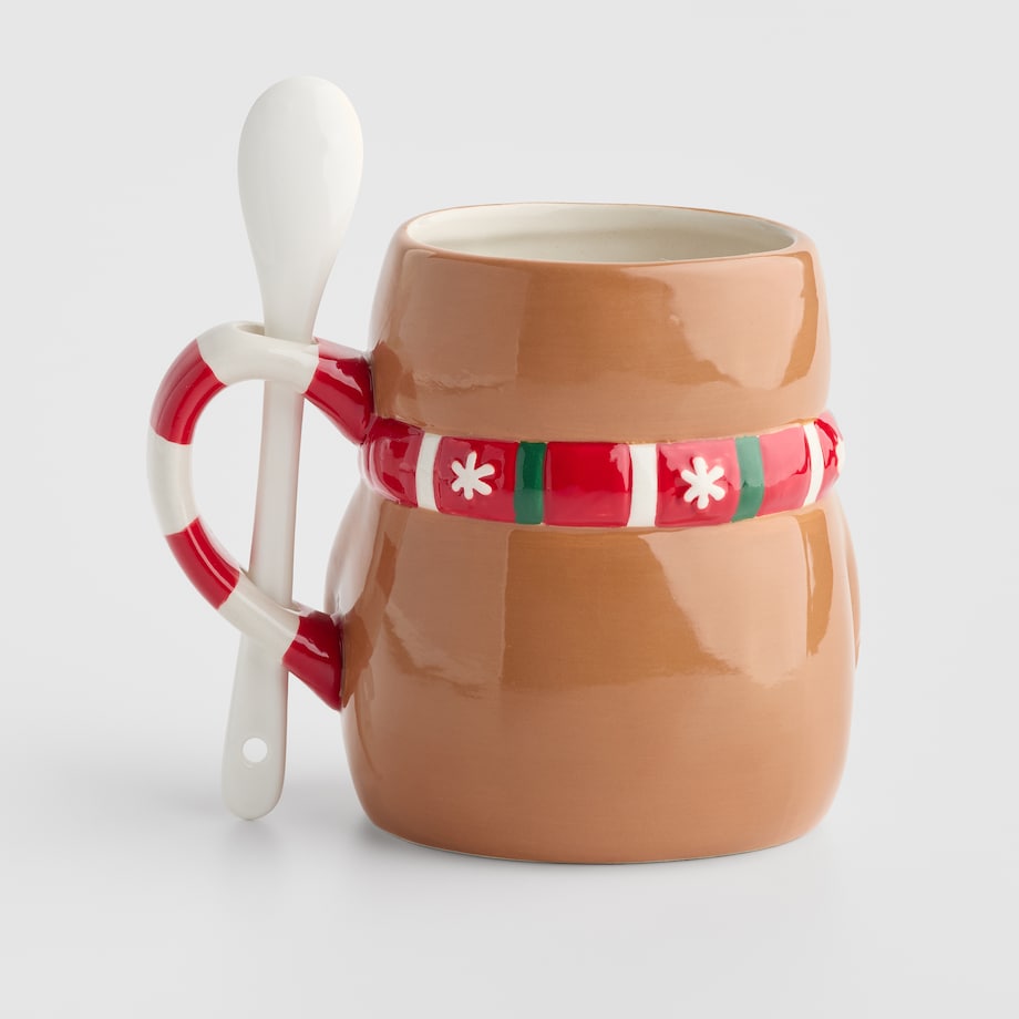 Kubek Z Dodatkiem Cookio z motywem piernika