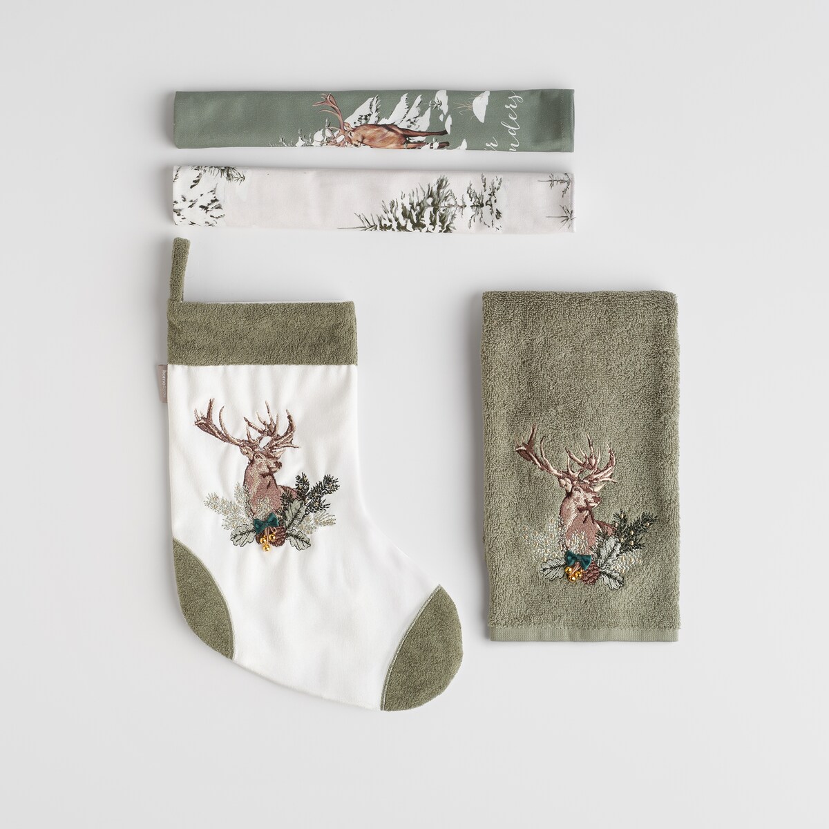 Kuchenny zestaw prezentowy Hirvos 24x32 cm z motywem zwierząt leśnych