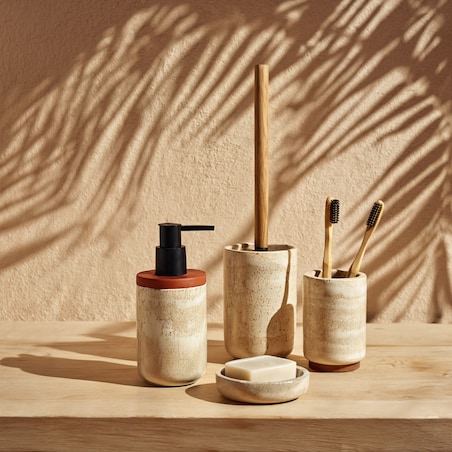 Kubek Łazienkowy z Masy Żywicznej Arkano