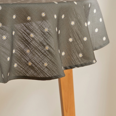 Obrus okrągły Dilo ø 120 cm z motywem kwiatowym