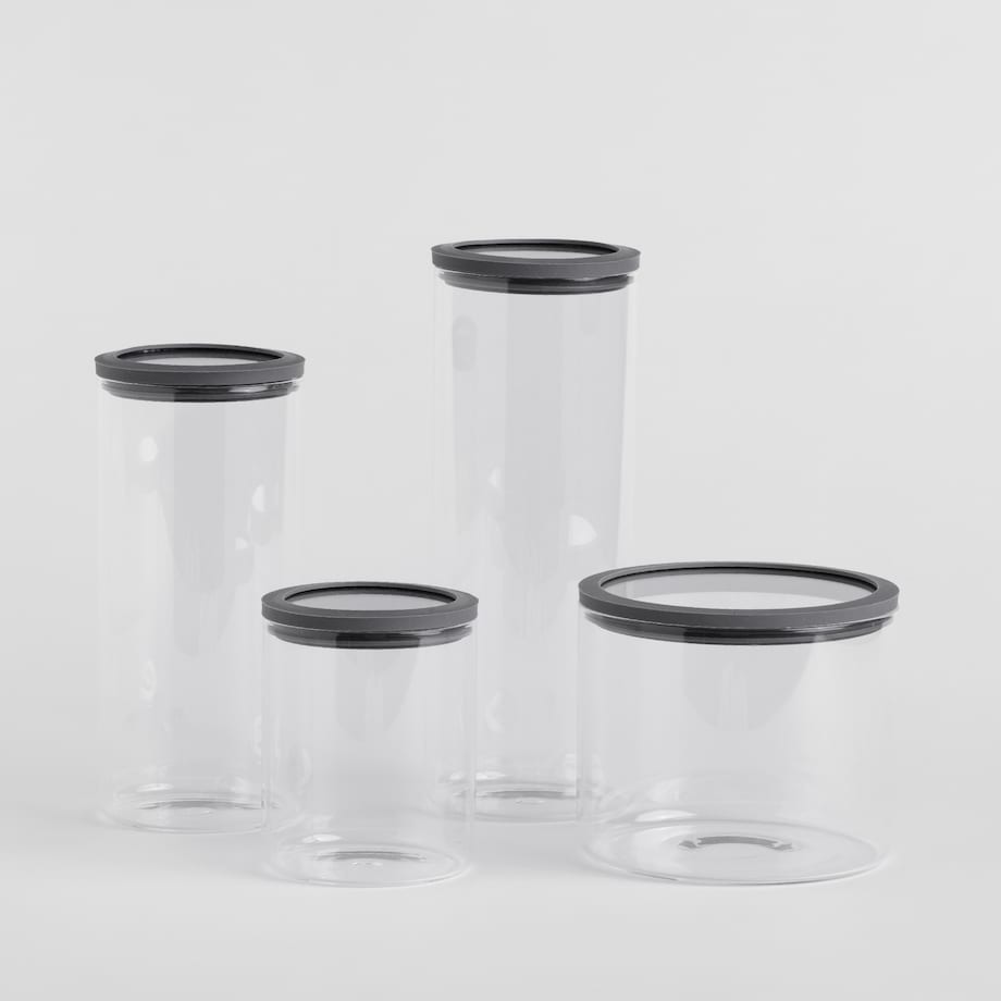 Pojemnik Jario ze szkła borokrzemowego ø 10 cm / poj. 700 ml