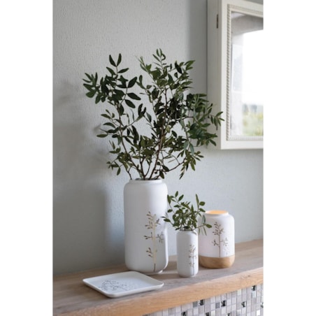 Wazonik złote gałęzie, 10 cm