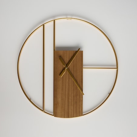 industrialny zegar ścienny fusion ø 60 cm