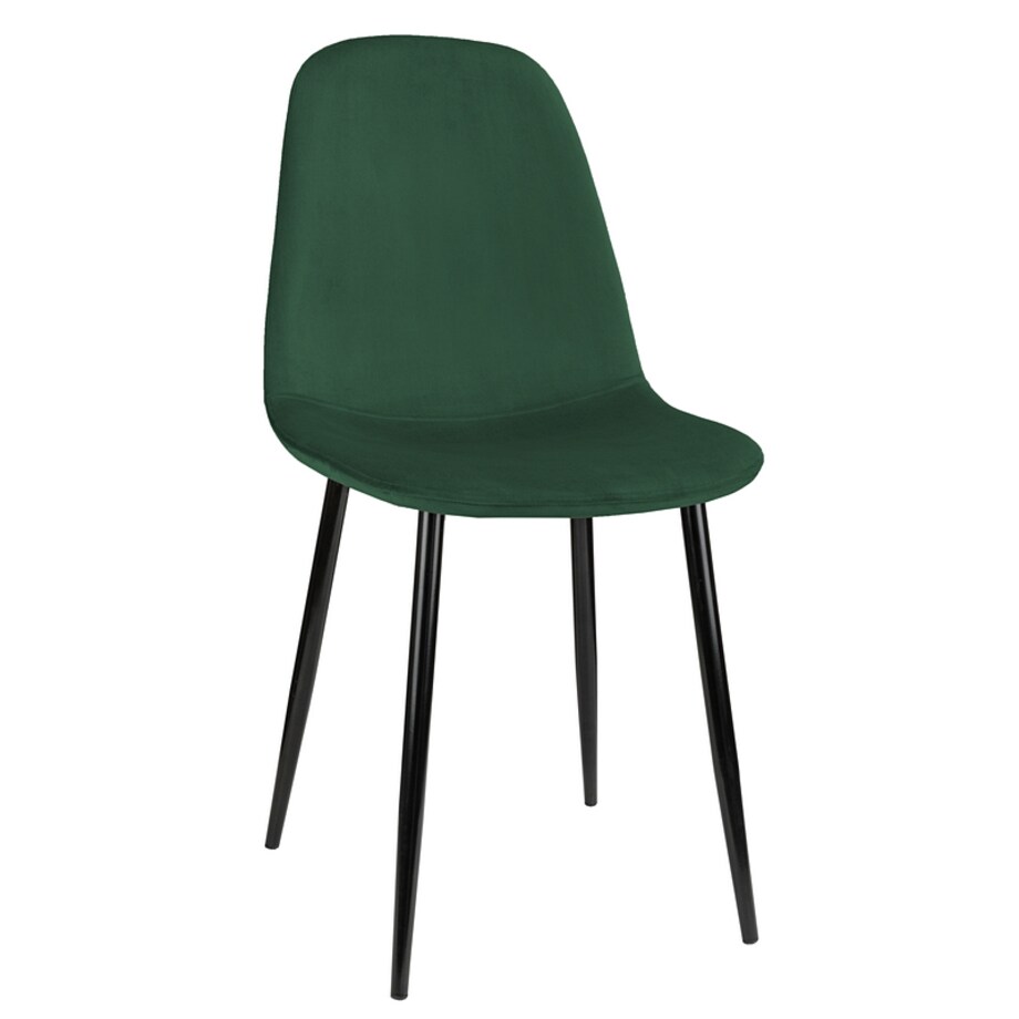 Krzesło tapicerowane do salonu jadalni welurowe nowoczesne