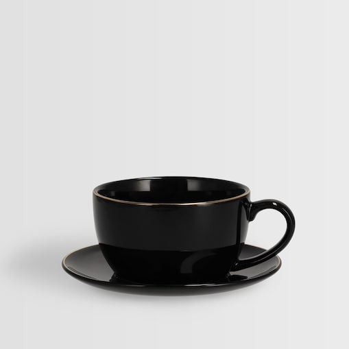 Filiżanka Ze Spodkiem Svartos