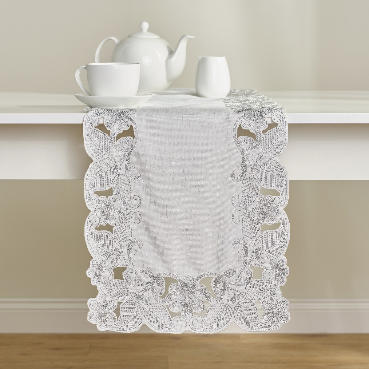 Bieżnik Haftowany Celesia 35x180 cm