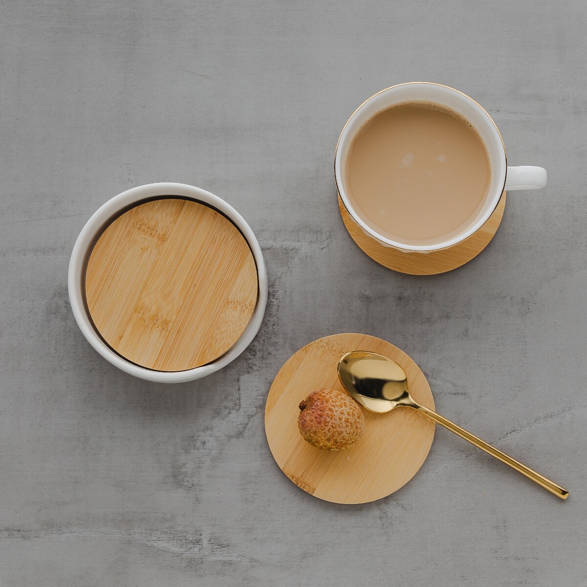 Komplet Podkładek Pod Kubek Roundy