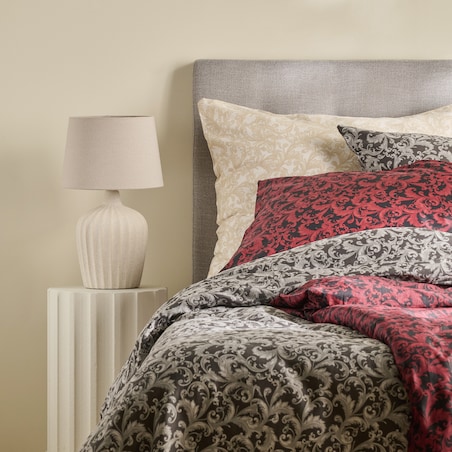 Pościel z bawełny satynowej Vilario 160x200 cm z motywem arabeski