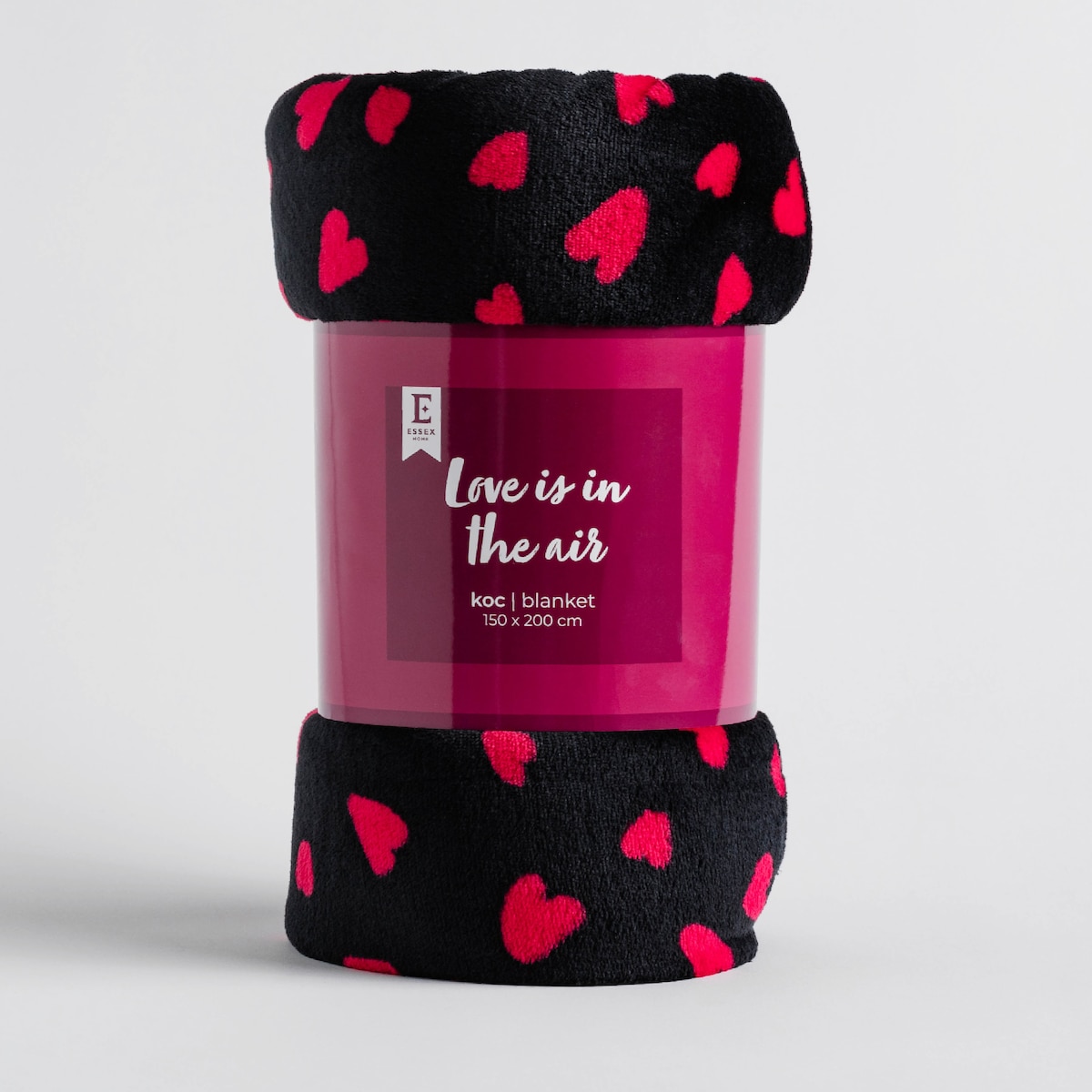 Drukowany koc Love Is In The Air 150x200 cm
