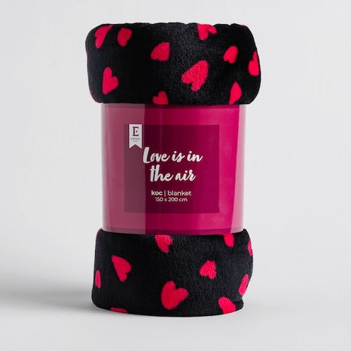 Drukowany koc Love Is In The Air 150x200 cm