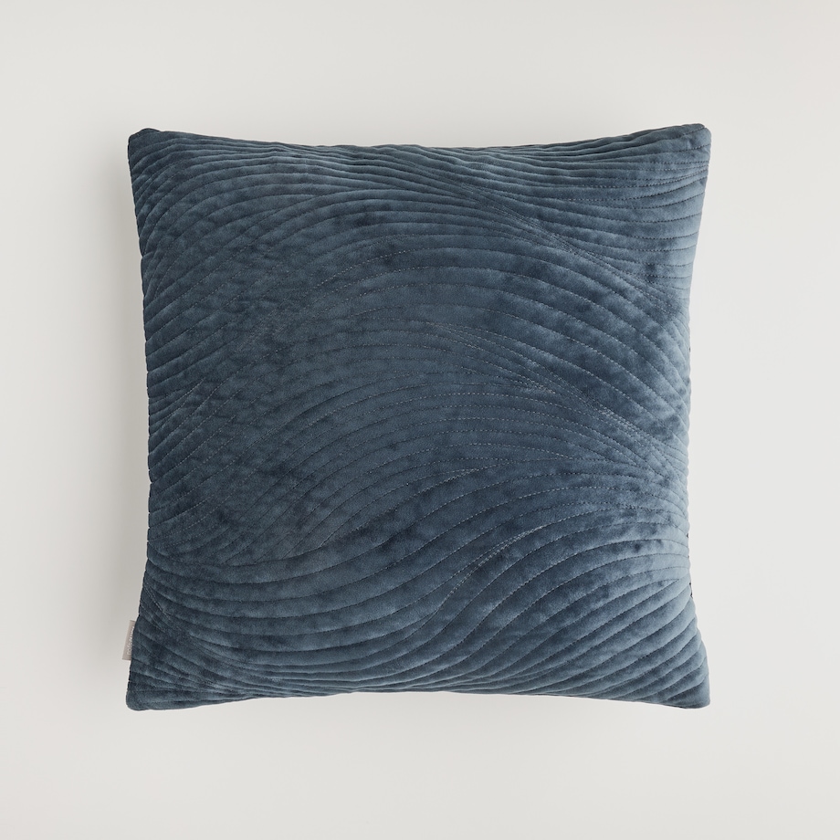 Poszewka Welwetowa Tossa 45x45 cm z motywem geometrycznym