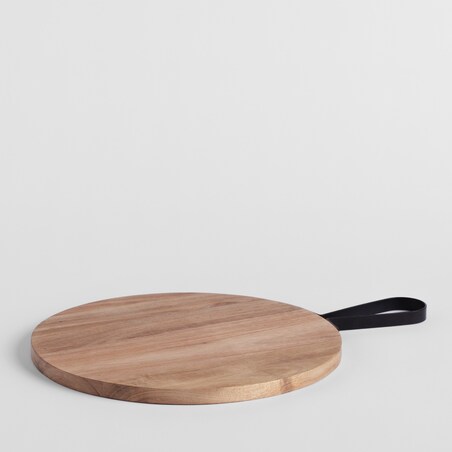 Deska z akacji Circly do krojenia lub serwowania