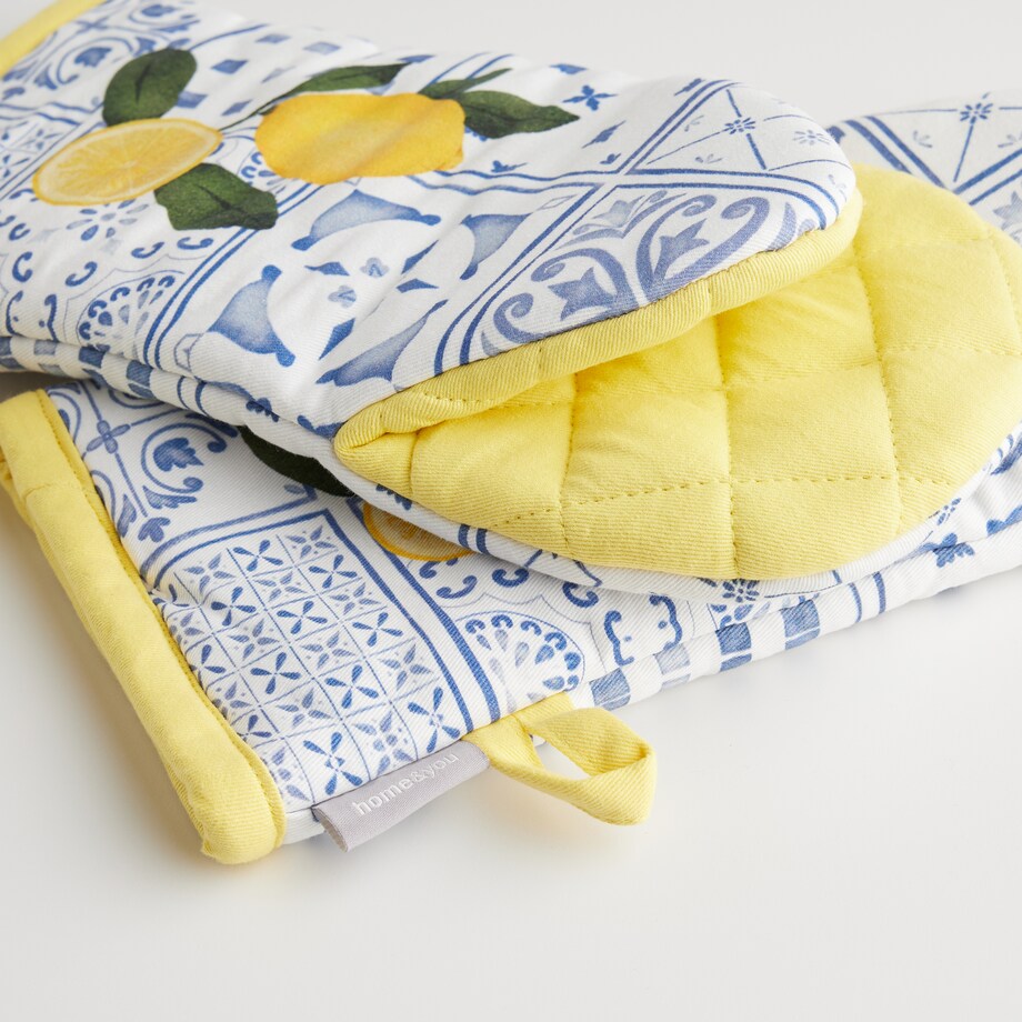 Komplet Rękawic Kuchennych Alaiollo 14x30 cm