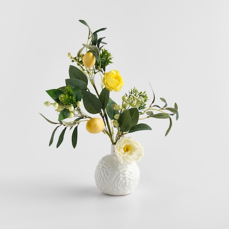 Kwiat Limoni z motywem owoców