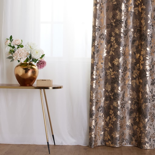 Zasłona z nadrukiem Verla 140x280 cm