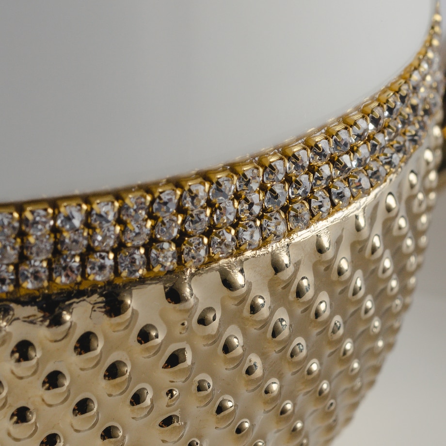 Filiżanka Ze Spodkiem Glamtis gold