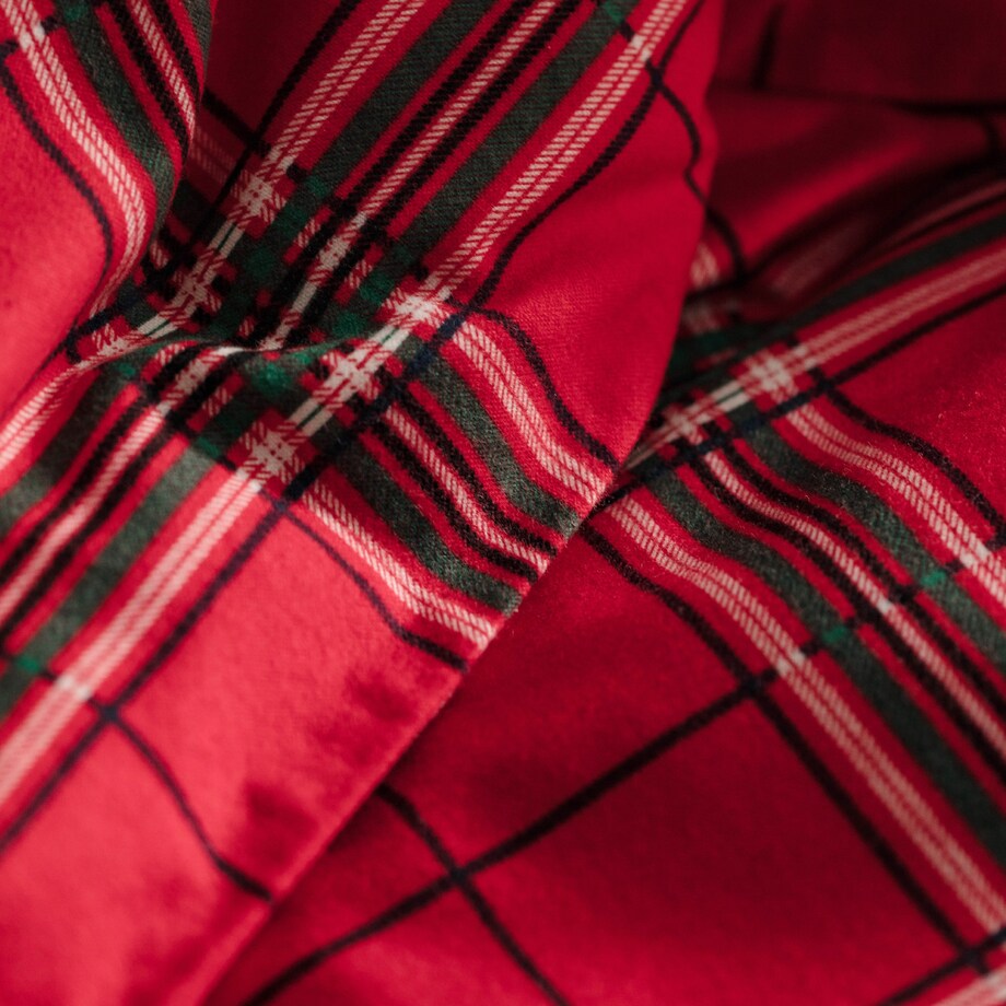 Flannel Bed Linen Tartane 200x220 cm