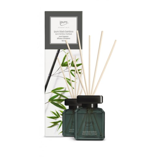 Dyfuzor zapachowy ipuro ESSENTIALS, Black Bamboo, 100 ml