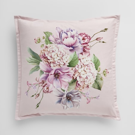 Poszewka z nadrukiem Tensianis 45x45 cm z motywem kwiatowym