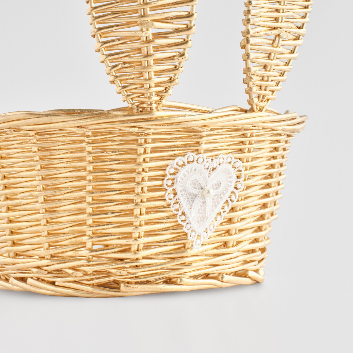 Koszyk Bunila 22x22 cm z motywem królika