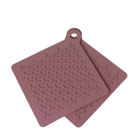 Podkładka pod naczynia FLIP, 2 szt. - silikon, 20x20 cm