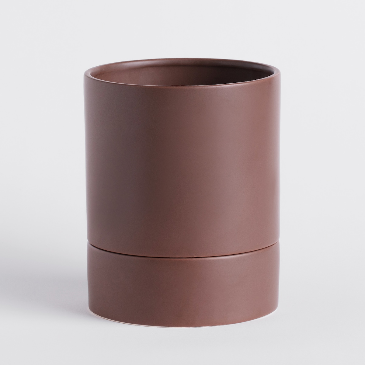 Doniczka Hannu z motywem geometrycznym