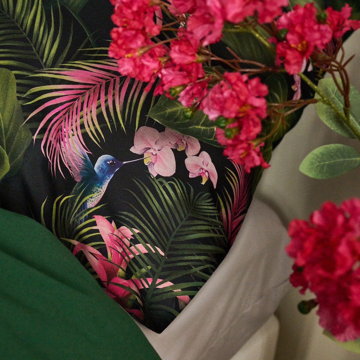 Pościel z bawełny satynowej Tripio 200x220 cm