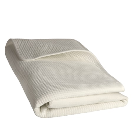 Narzuta Welwetowa w Wytłaczane Drobne Kropki Pontoso 200x220 cm