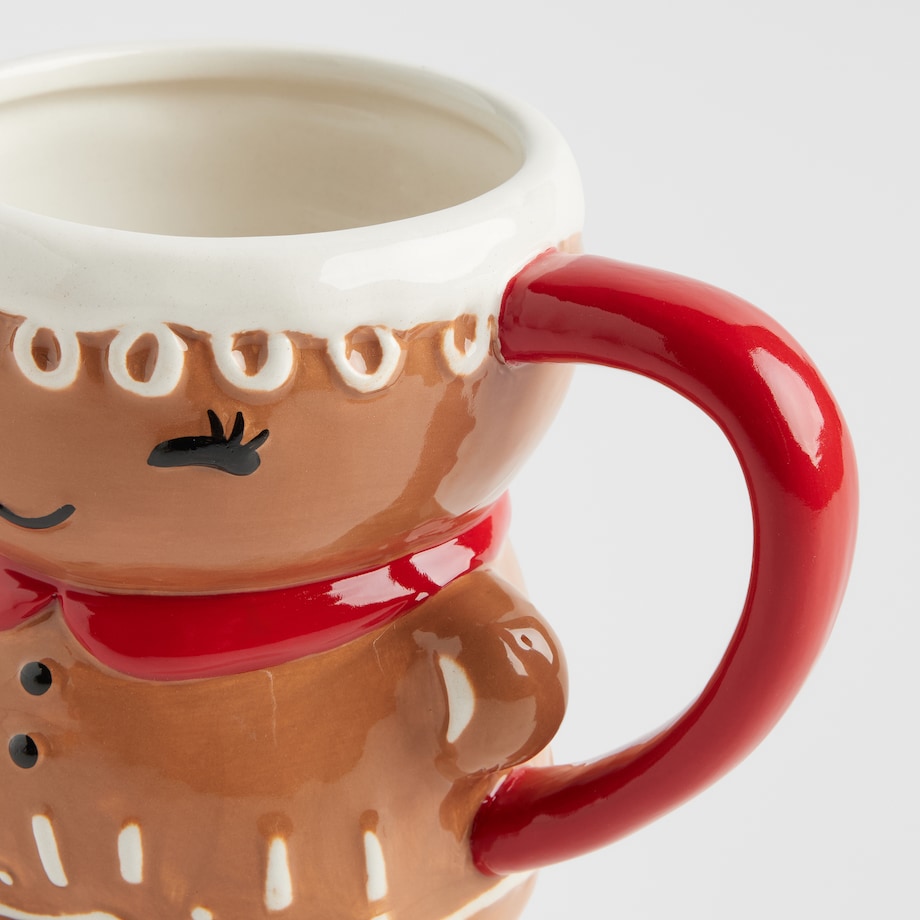 Komplet Kubków Gingerseti z motywem piernika