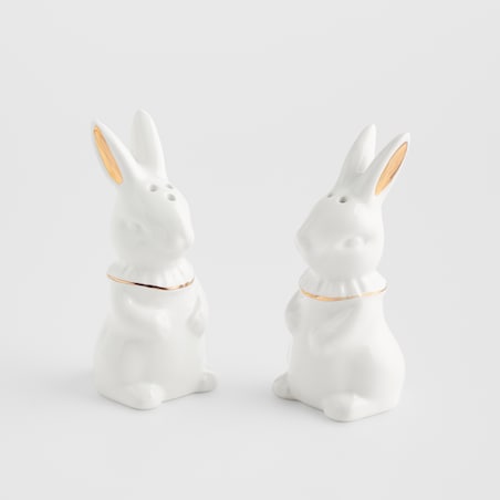 Solniczka I Pieprzniczka Wonderland z motywem królika