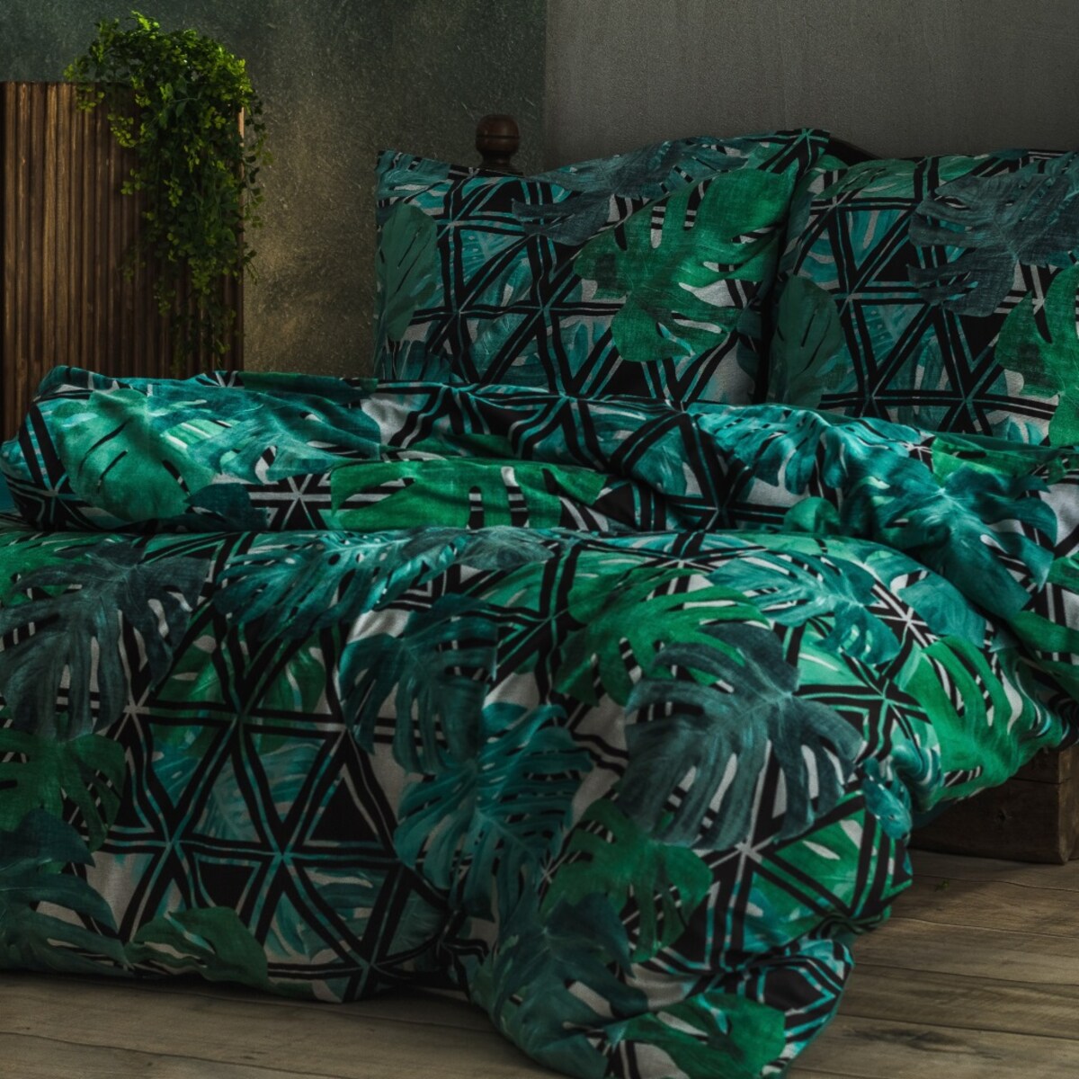 Pościel Z Bawełny Satynowej Gweru 140x200