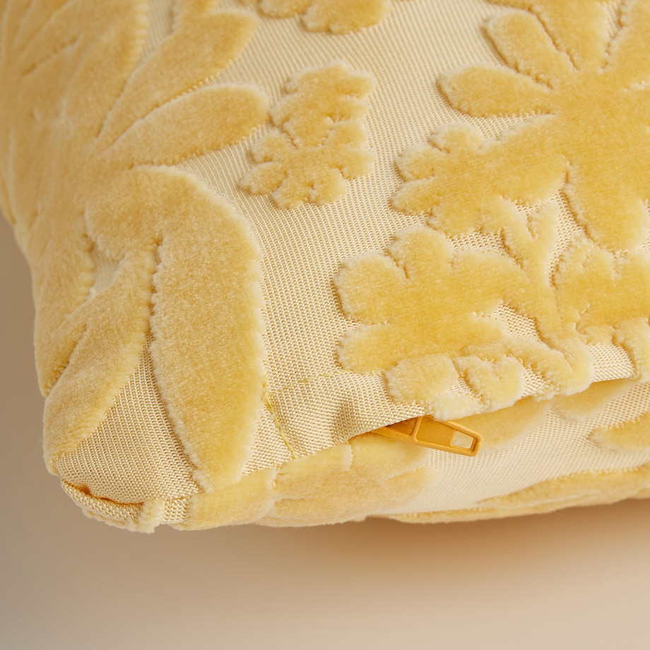 Poszewka Żakardowa Modo 45x45 cm z motywem kwiatowym