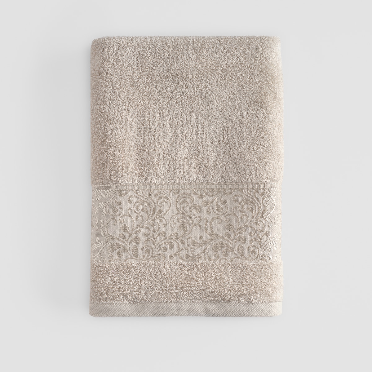 Ręcznik dekoracyjny Arabessi 70x130 cm z motywem arabeski