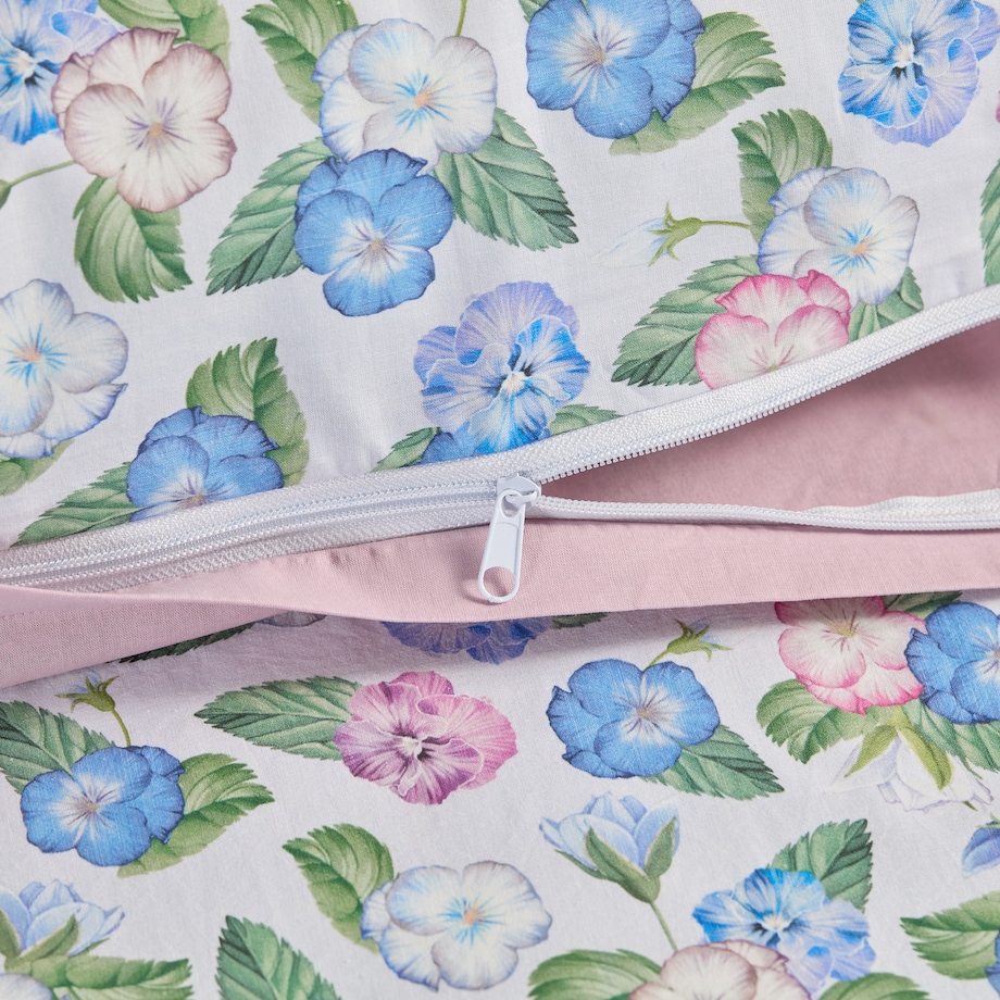 Pościel Bawełniana Pansiso 160x200 cm z wzorem kwiatowym