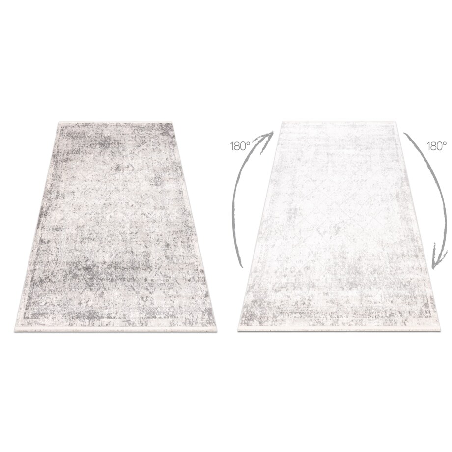 Dywan DISTIN 0200A szary / jasnoszary / 120x170 cm