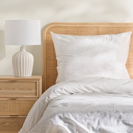 Pościel Bawełniana Virelli 140x200 cm z wzorem geometrycznym