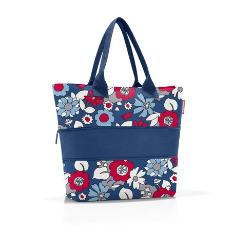 Torba shopper e1 florist indigo, 18 l