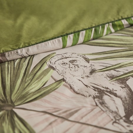 Pościel z bawełny satynowej z lamówką Peliro 160x200 cm