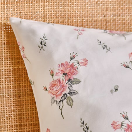 Pościel z bawełny satynowej Charyor 200x220 cm z wzorem kwiatowym