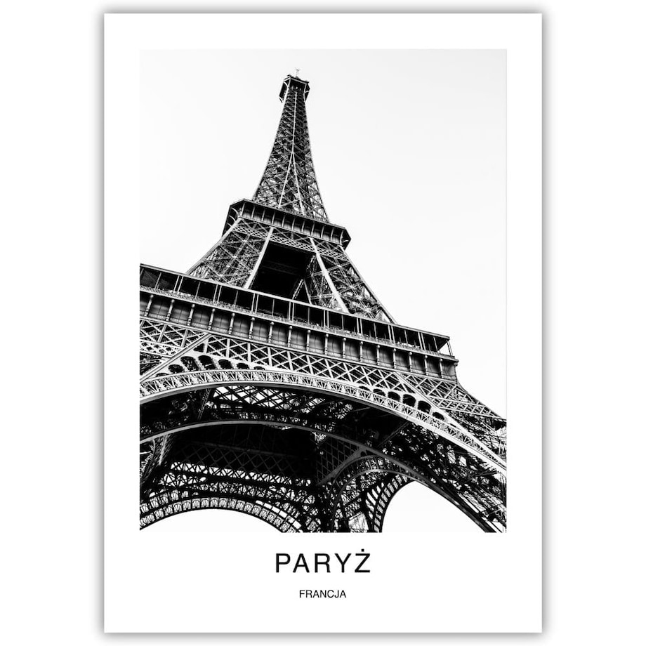 plakat paryż 2 50x70