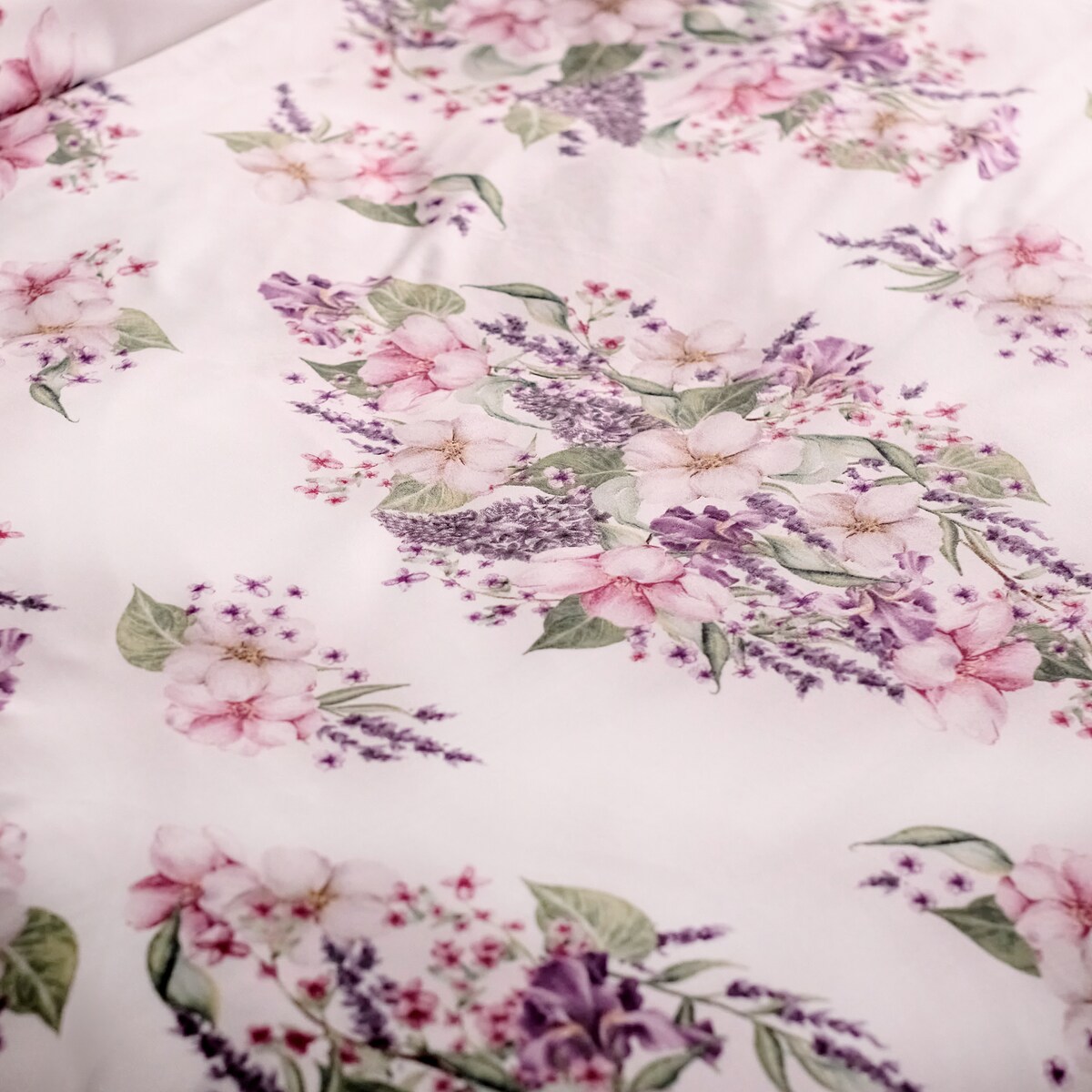 Pościel Z Mikrofibry Bezillo 200x220 cm z motywem kwiatowym