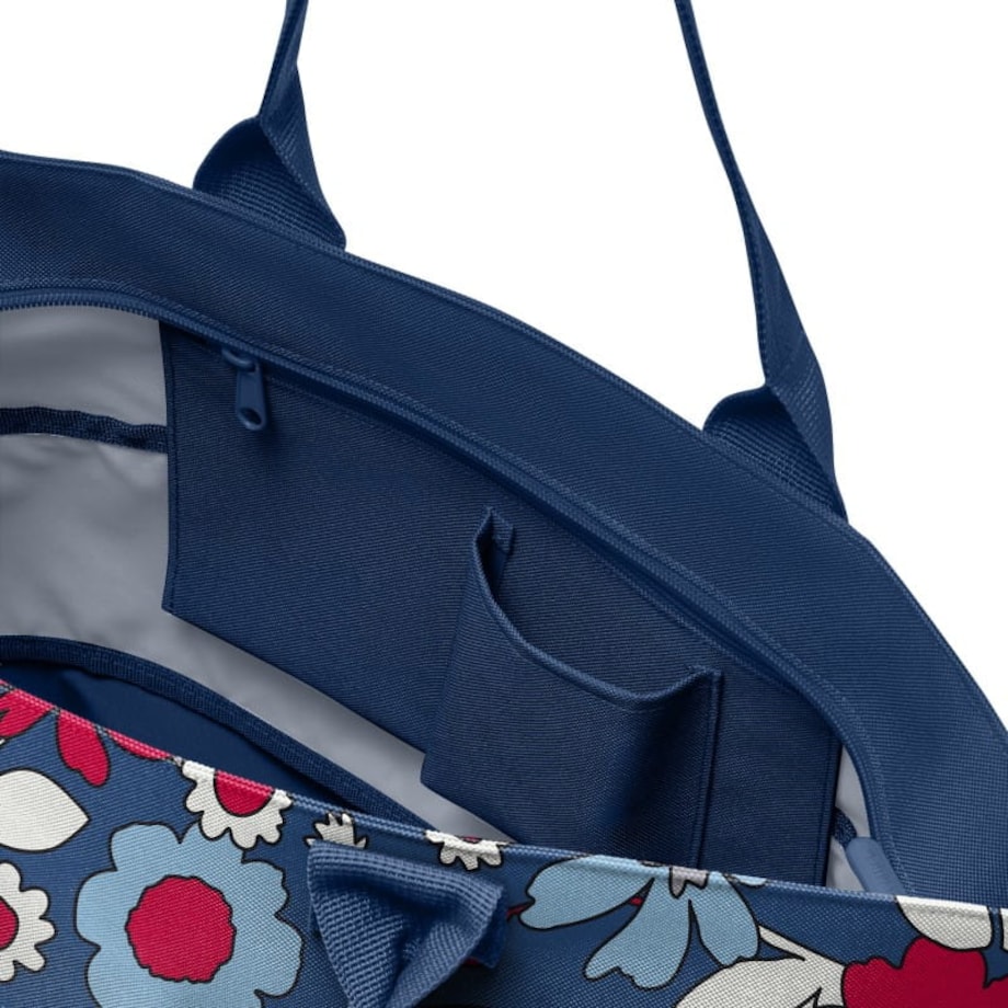 Torba shopper e1 florist indigo, 18 l